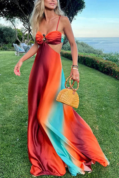 Bianca - Romantic Flowy Maxi Dress Soft Romance in Every Step