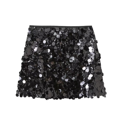 Mallory: Sparkling Sequin Skirt