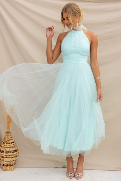 Ella - Whimsical Tulle Midi Dress