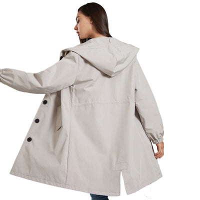 Betsy | Wind & Water Proof Button Down Coat