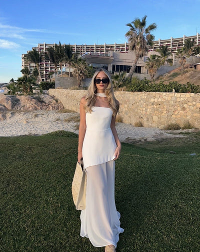 Danica - Elegant Asymmetrical Maxi Dress