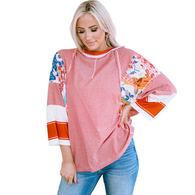Lucy™ – Lightweight Patchwork Batwing Top