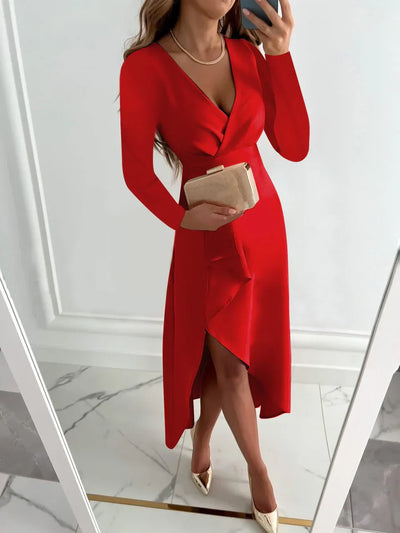 Mona - Elegant Midi Dress