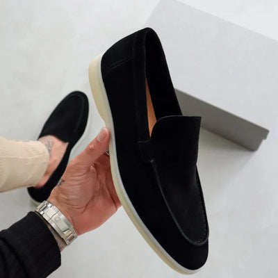 Oliver/Elegant Suede Loafers