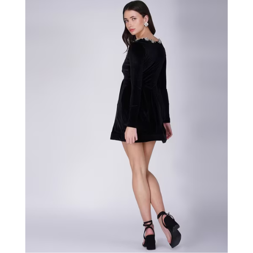 Emily™ I Britney Velvet Dress