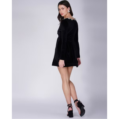 Emily™ I Britney Velvet Dress