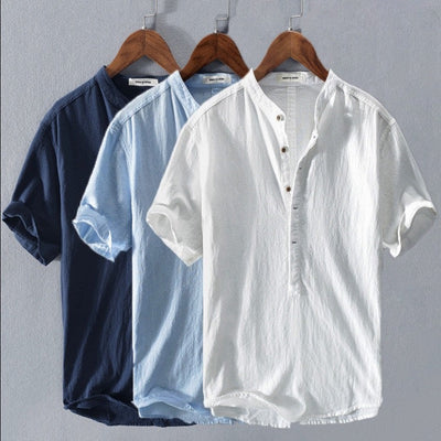 The Liam™ - Casual Linnen Button-Up