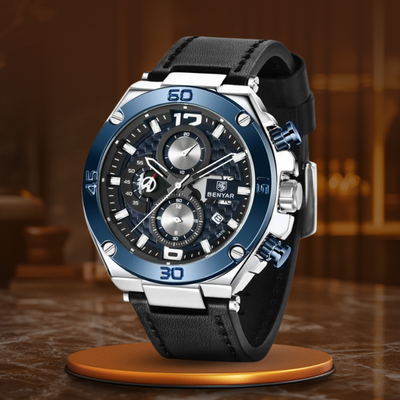 Quartz multifunction sports chronograph watch