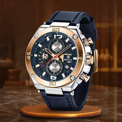 Quartz multifunction sports chronograph watch