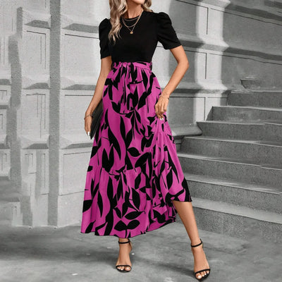Emma &  William Summer Floral Ruffle Dress