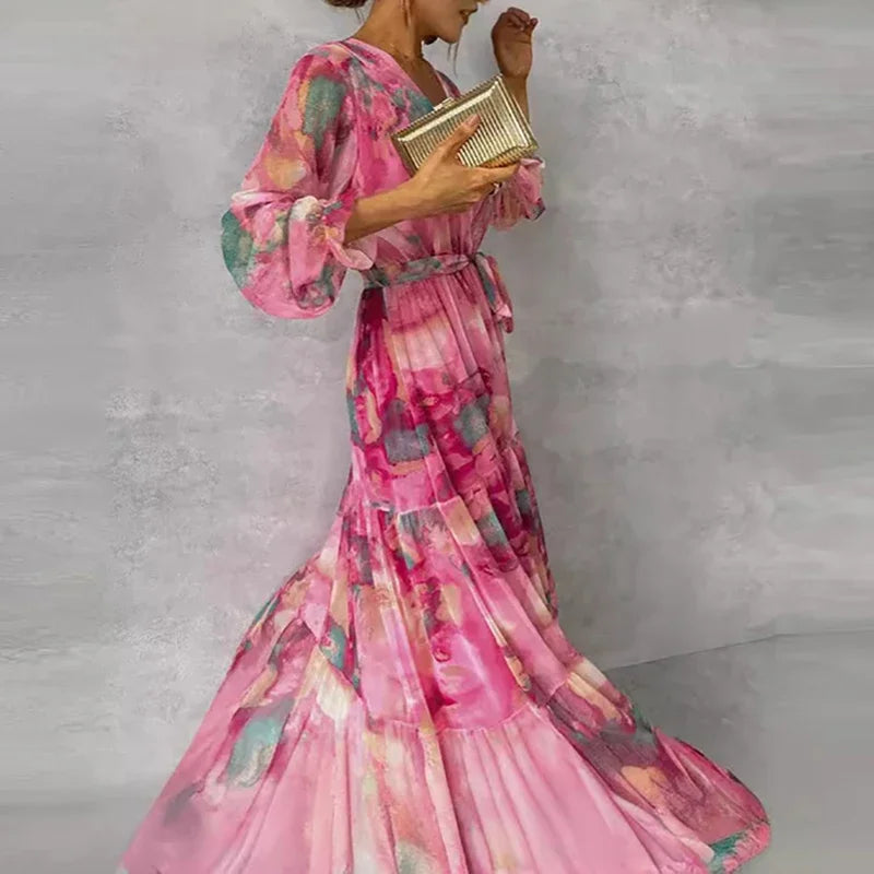 Lucia - Floral Sleeveless Dress