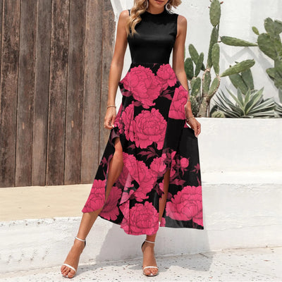 Emma & William Summer Floral Ruffle Dress