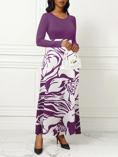 Emma & William Summer Floral Ruffle Dress