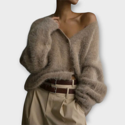 Willow™ Chic Fluffy Cardigan