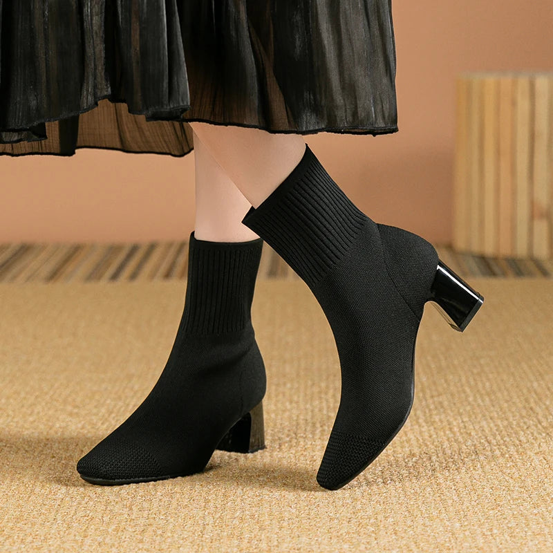 Joya | Elegant Boots with Heels