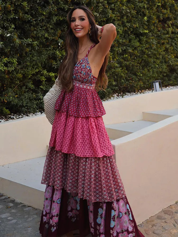 Lila - Graceful Tiered Dress