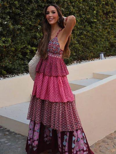 Lila - Graceful Tiered Dress