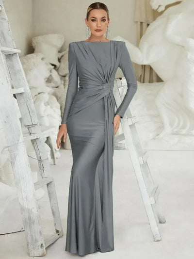 Sarah - Refined Twist Maxi Dress
