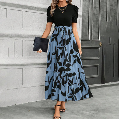 Emma &  William Summer Floral Ruffle Dress