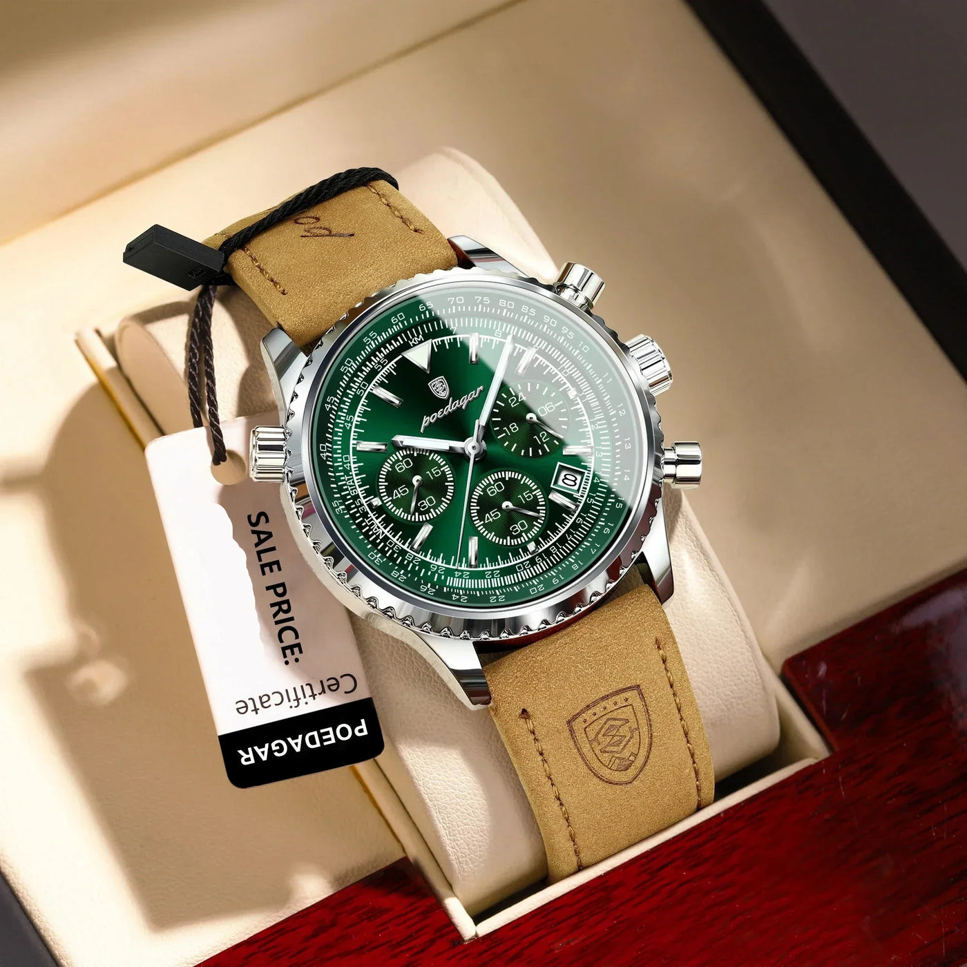 luxury chronograph watch