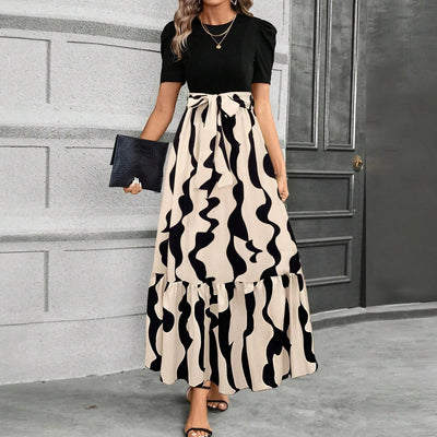 Emma & William Summer Floral Ruffle Dress