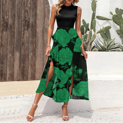 Emma & William Summer Floral Ruffle Dress