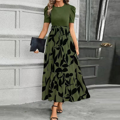 Emma &  William Summer Floral Ruffle Dress