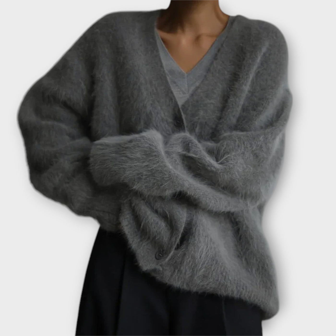 Willow™ Chic Fluffy Cardigan