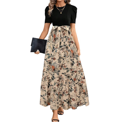Emma & William Summer Floral Ruffle Dress
