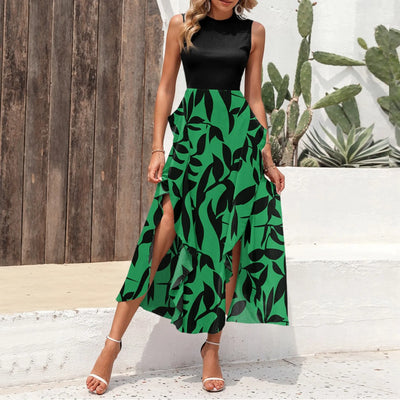 Emma & William Summer Floral Ruffle Dress