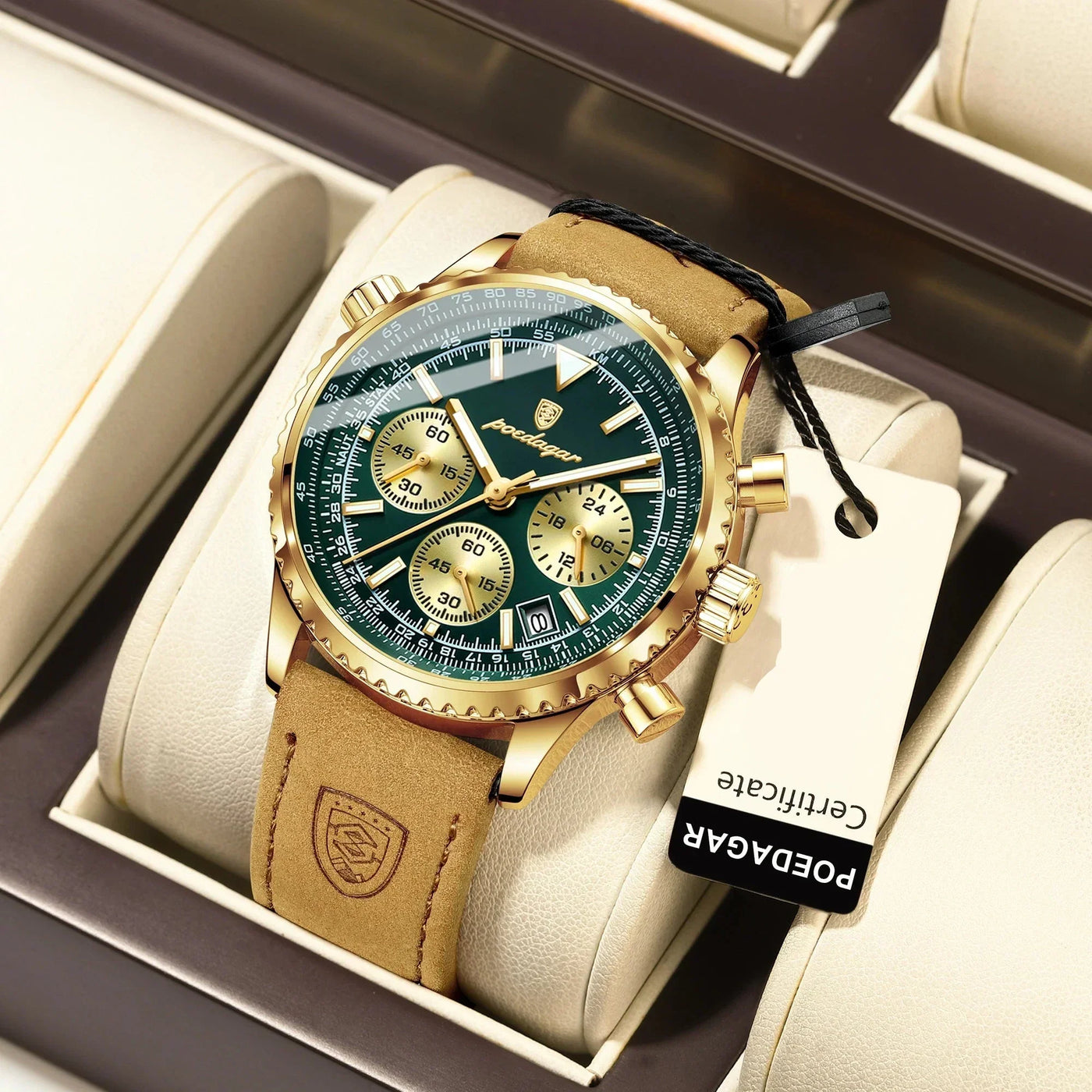 luxury chronograph watch