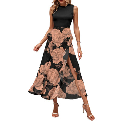 Emma & William Summer Floral Ruffle Dress