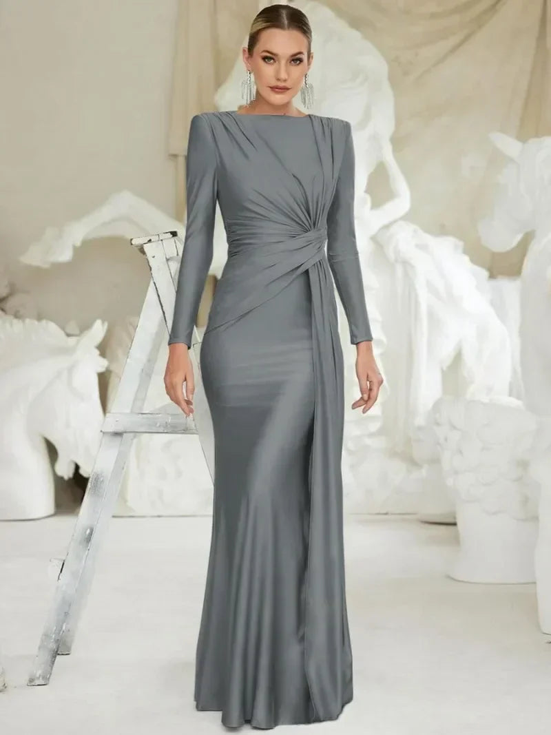 Sarah - Refined Twist Maxi Dress