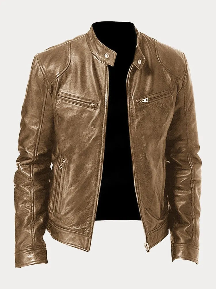 James™ | Premium Casual Leather Jacket