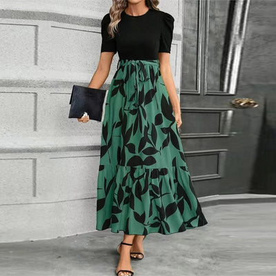 Emma &  William Summer Floral Ruffle Dress