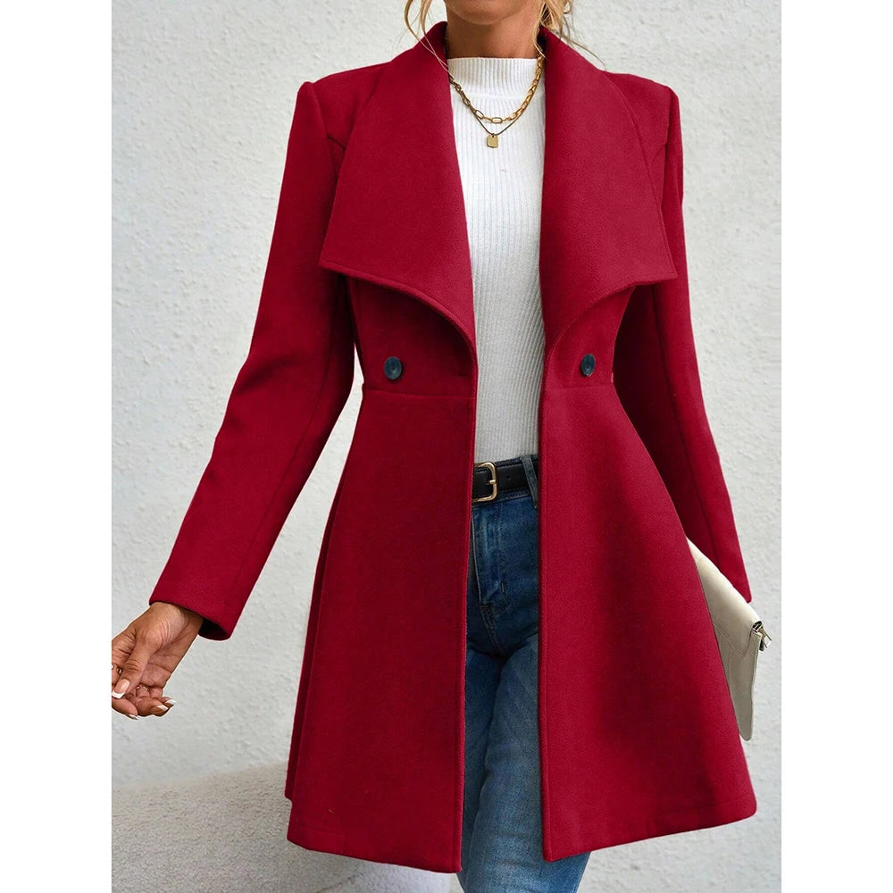 Mia Red Coat