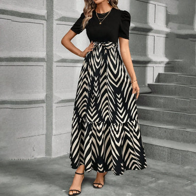 Emma &  William Summer Floral Ruffle Dress
