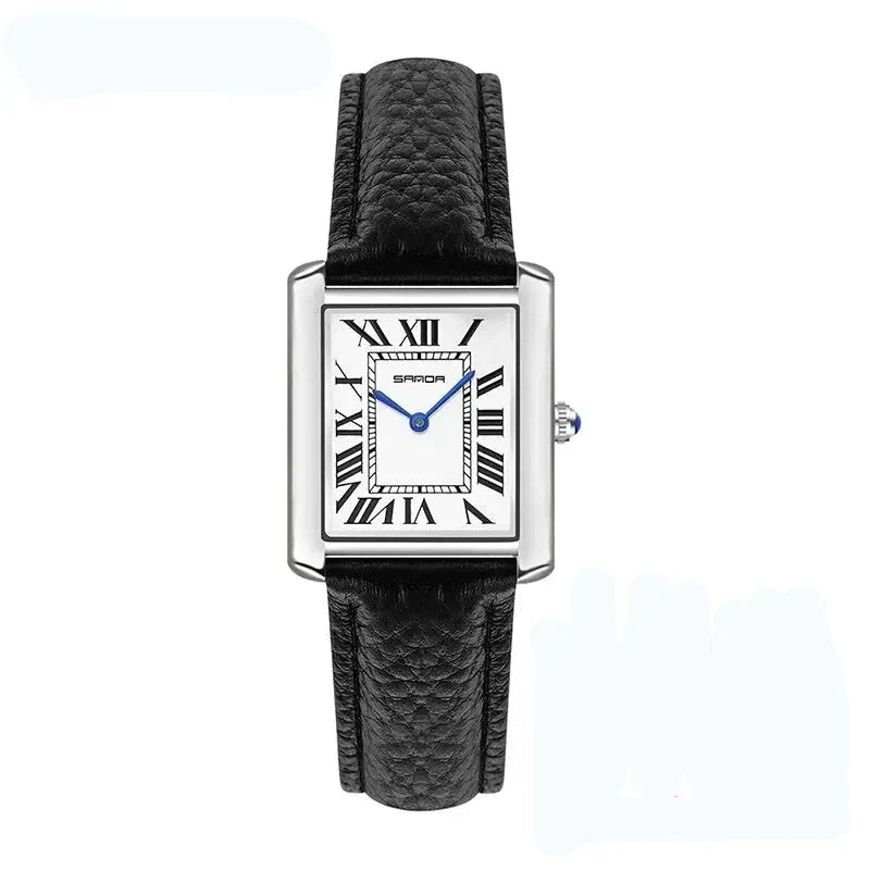 Elegant square dial watches for couples