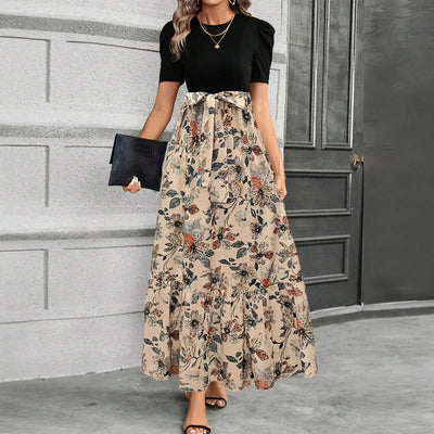 Emma & William Summer Floral Ruffle Dress