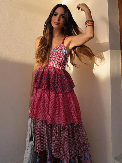 Lila - Graceful Tiered Dress