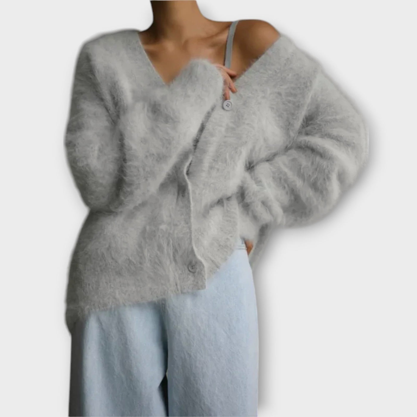 Willow™ Chic Fluffy Cardigan