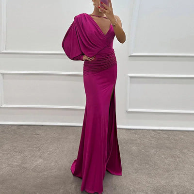 Aria - One-shoulder Evening Gown