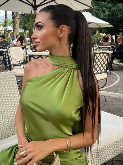 Carla - Dramatic Cape Mermaid Gown