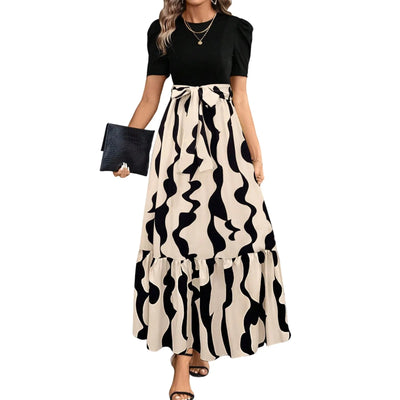 Emma & William Summer Floral Ruffle Dress
