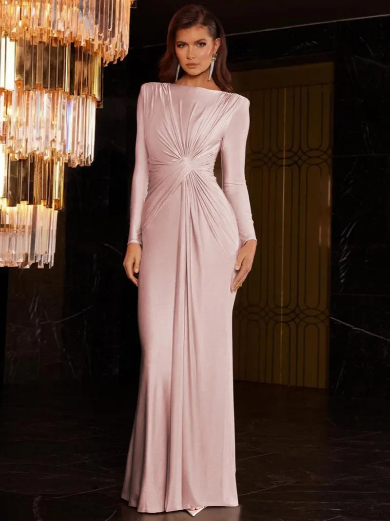 Sarah - Refined Twist Maxi Dress