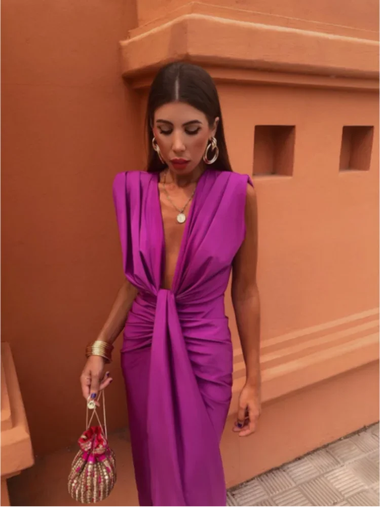 Marcella - Elegant Pleated Dress