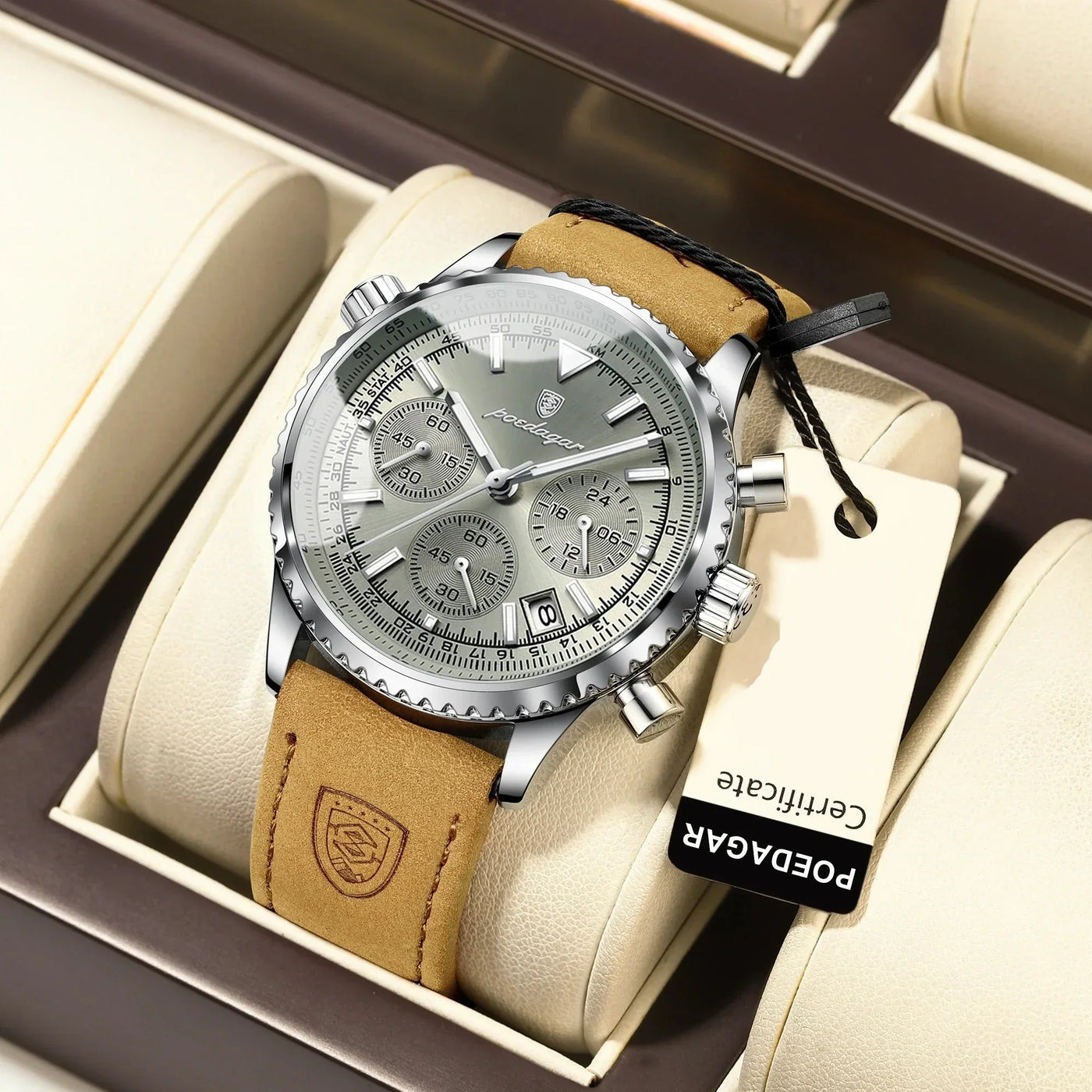 luxury chronograph watch