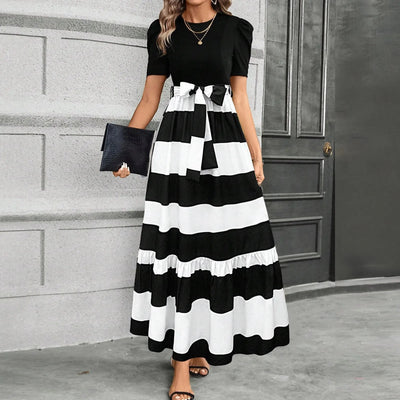 Emma & William Summer Floral Ruffle Dress