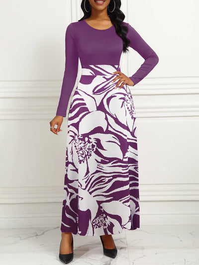 Emma & William Summer Floral Ruffle Dress