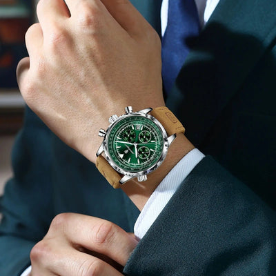 luxury chronograph watch